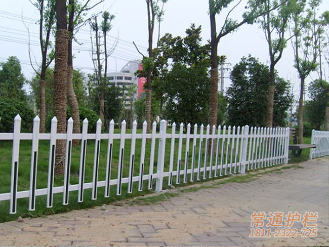 常州PVC花圃围栏绿化隔离栏