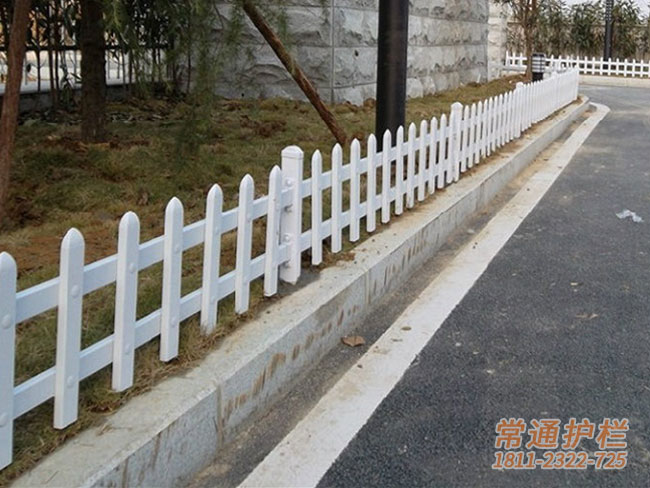 常州PVC绿化栅栏塑钢花圃围栏