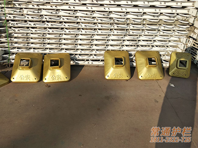 常州金色市政护栏发货