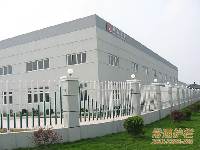 常州塑钢工厂工业园围墙栏杆