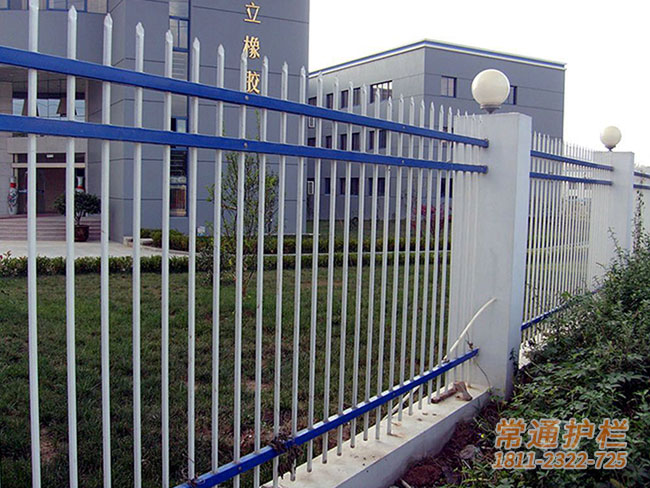 常州三横杆学校围墙隔离栏